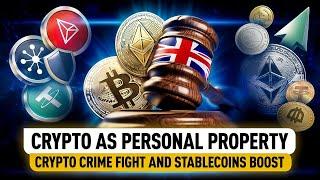 UK Crypto Bill, Ethereum Stablecoins Surge, and TRON Fights Crypto Crime