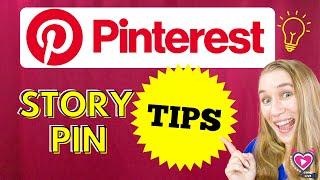 Important PINTEREST STORY PIN TIPS for Bloggers