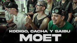 KODIGO, CACHA Y SAUBU | MOET | EN VIVO DESDE LA PLAZA