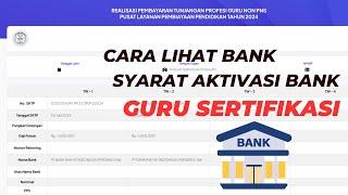 Cara Cek dan Syarat Aktivasi Rekening Baru Guru Sertifikasi