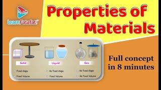 Properties of Materials | Class 6 Sorting Materials into Groups | CBSE - LearnFatafat