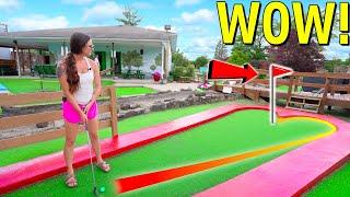 Super Unique Old School Mini Golf Course!