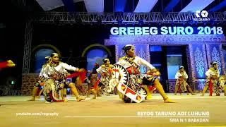 Reyog Taruno Adi Luhung SMA N 1 BABADAN - Festival Nasional Reyog Ponorogo 2018