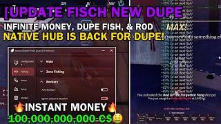 [UPD] Best Fisch Script PASTEBIN GUI *DUPE* NATIVE HUB | Paid & Free Version | Inf Money | Mobile/PC