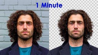 Photoshop Tutorial: How To Change or Remove BACKGROUND in Photoshop ( 1-Minute )