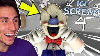 Ice Scream 4 Is Here! (I BEAT THE GAME!!)