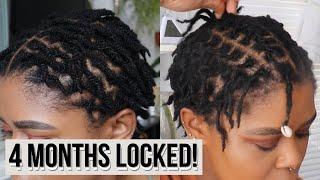 4-Month Loc Journey Update - Locs on a Loctician