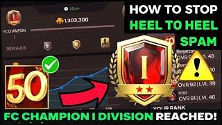 FC CHAMPION 1 REACHED AGAIN WITH A PERFECT GAME THAT I HAVEN'T PLAYED IN A WHILE! | H2H FC MOBILE