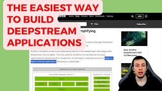 Nvidia's DeepStream 7.0 Service Maker : Simplifying computer vision app development.