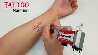 How To Make Simple Tattoo Machine - Homemade