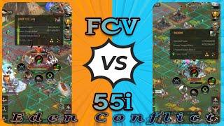 Eden: Conflict - Map 32 | FCV V/S 55i - Big Base Hits ::: Last Shelter Survival