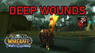 Deep Wounds change in Wotlk -  Now extremely powerful