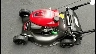 Honda HRN216VKA (21") 166cc 3-in-1 Self Propelled Lawn Mower Review and Setup