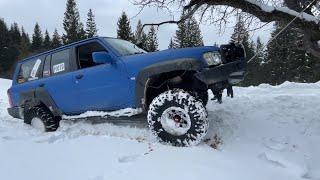 [OFFROAD] - Nissan Patrol Y60 2.8 Extreme Snow Recovery