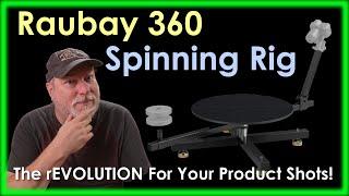 Raubay 360 Orbiting Spinner Camera Rig - Create A Completely New Perspective To Your Subjects