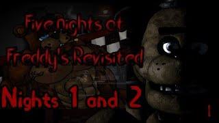 Revisiting Five nights at Freddy's! │ fnaf gameplay Nights 1-2