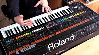 Roland Jupiter 8 classic 80s synth pad sound