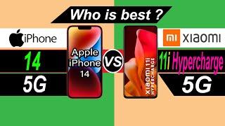 iphone 14 vs xiaomi 11i hypercharge