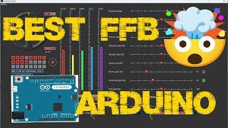 Volante caseiro | Wheel Control | O MELHOR programa para Force feedback com Arduino