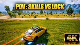 2048x1536 - HDR+90 EMULATOR PLAYER FASTEST GAMEPLAY  GAMELOOP/4K-POV: SKILLS VS LUCK - PUBG MOBILE