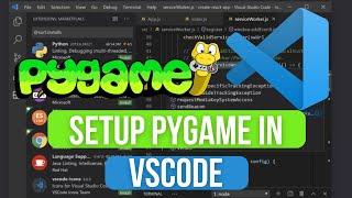 How to Install and Setup PyGame with Visual Studio Code  | PyGame in VSCode (2024)