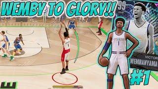 WEMBY TO GLORY!! A BRAND NEW SERIES FOR INVINCIBLE WEMBANYAMA!! | NBA 2K23 MYTEAM #1