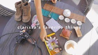 Clarissa Wei's Favorite Things | Artist of Life Ep. 2.5