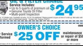 Whittier Oil Change Toyota of Whittier Coupons Get Your Car Serviced Repair Special Filter