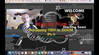 Step by Step: How to Stream OBS in ZOOM Part 1 | for Mac Users