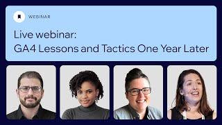 Wix | Live Webinar: GA4 Lessons and Tactics One Year Later