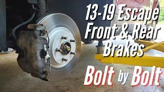 2013-2019 Ford Escape Full Brake Job. (Front & Rear)