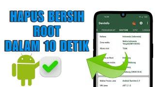 CARA Menghapus Bersih ROOT Di HP Android - Atasi HP Terdeteksi Telah Diroot