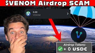 Don't CLAIM $VENOM Airdrop - Scam Airdrop