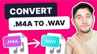 How to Convert M4A to WAV | FREE Online Audio Converter