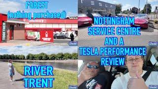 TESLA SERVICE CENTRE Nottingham. MODEL Y PERFORMANCE TEST.