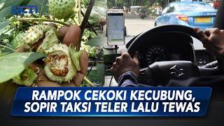 Rampok Cekoki Sopir Taksi dengan Kecubung hingga Tewas Tertabrak di Tol