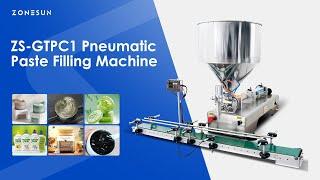 ZONESUN ZS-GTPC1 Pneumatic Paste Filling Machine