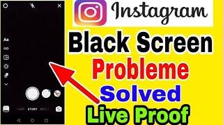 INSTAGRAM BLACK SCREEN PROBLEM SOLVED!!!!!!(TAMIL)