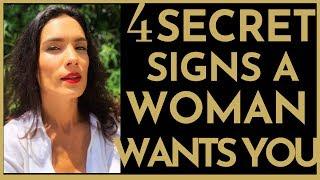 4 Secret Signs SHE WANTS YOU