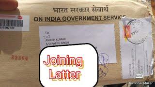 My Joining Letter Of Station Master Post || #rrb_ntpc #joining_letter #station_master #rrb #ntpc