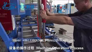 HWASHI Double Rocker Arm Table Type Spot Welding Machine for Steel Shelves / Cabinet