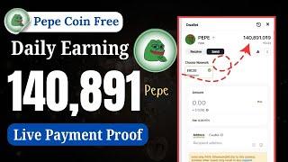 Pepe Coin | Cryptocurrency Earning | 100K Pepe Coin Live Payment Proof | Abid STV