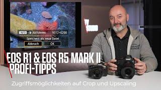 Canon Academy Quick-Tipp: 3 Optionen zum kamerainternen Croppen mit Canon EOS R1 & EOS R5 Mark II