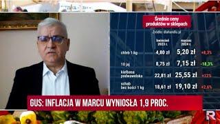 GUS: Inflacja w marcu wyniosła 1,9% | H. Wnorowski | Republika Dzień