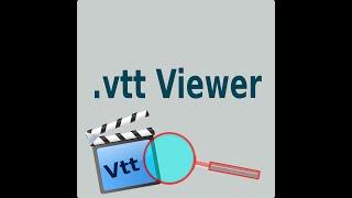 Vtt files Viewer