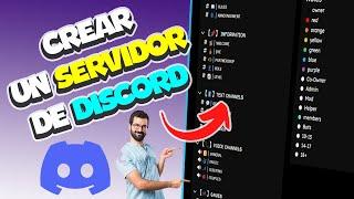 CREAR UN SERVIDOR DE DISCORD EN MENOS DE 5 MINUTOS | TUTORIAL 