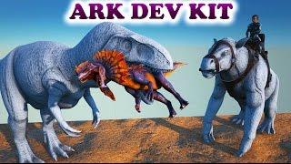 ARK Dev Kit MEGALOSAURUS & CHALICOTHERIUM Update & Animations