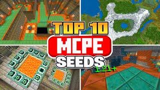 Top 10 BEST Seeds For Minecraft Bedrock Edition 1.21!