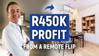 I FLIPPED a Property In JOBURG while living in CAPE TOWN!