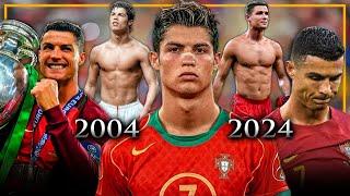 LAS 6 EUROCOPAS DE CRISTIANO RONALDO 2004 - 2024